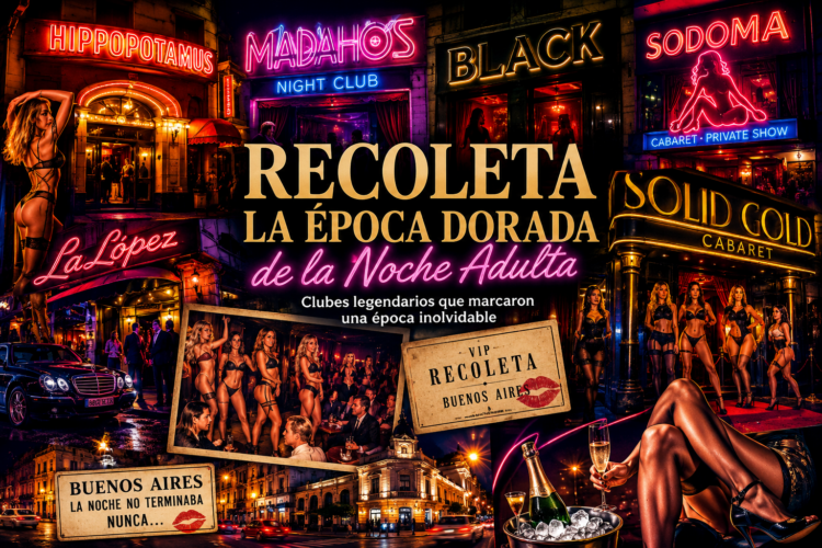 Recoleta Prohibida: La Época Dorada de los Cabarets, Night Clubs y Fantasías de Buenos Aires